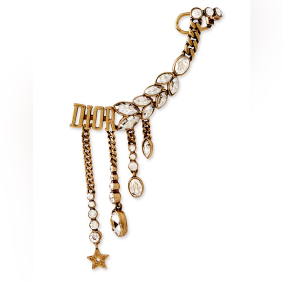 Christian Dior Crystal Dio-r-Evolution Single Ear Cuff - Picture 2 of 8